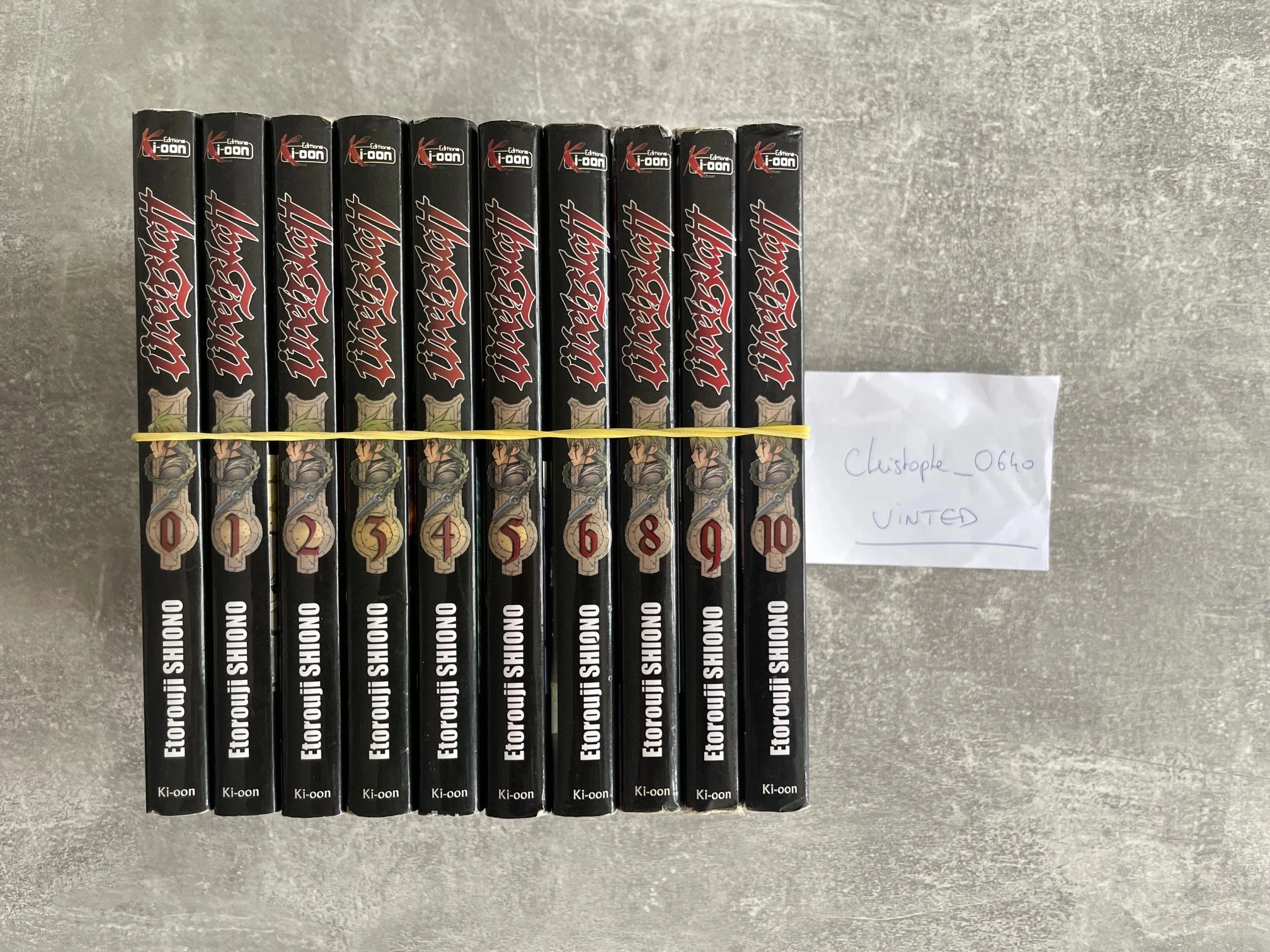 Lot of 10 Ubel blatt / Ubelblatt mangas, volumes 0 to 6 and 8 to 10 in French version. – photo 2